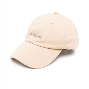 Jacquemus hair strap logo plaque cap. New with Tags.